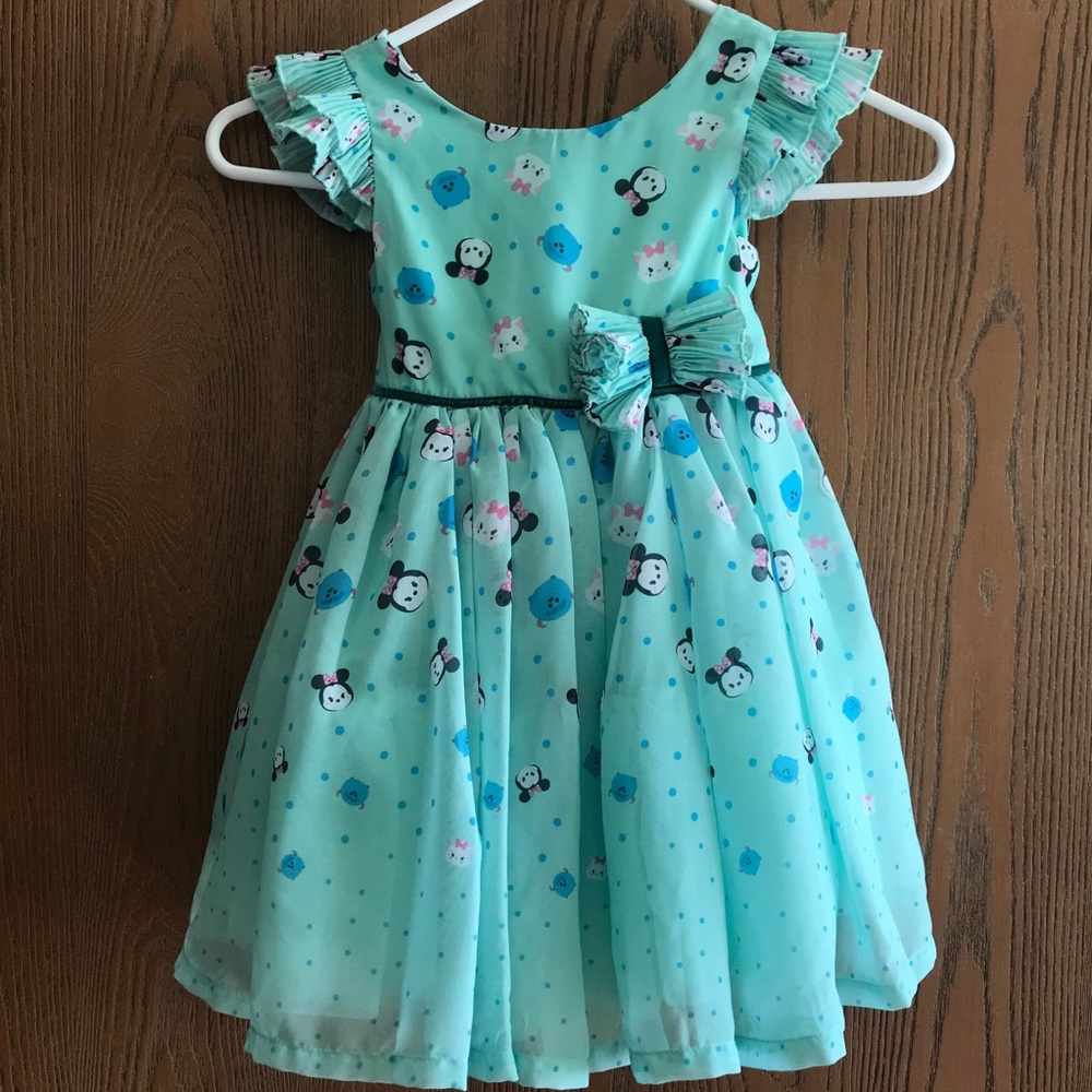 Disney Tsum Tsum Mint Green Dress